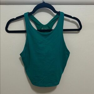 Athleta Teal Racerback Tank Top